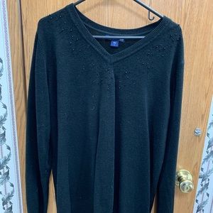 Black sweater 1X